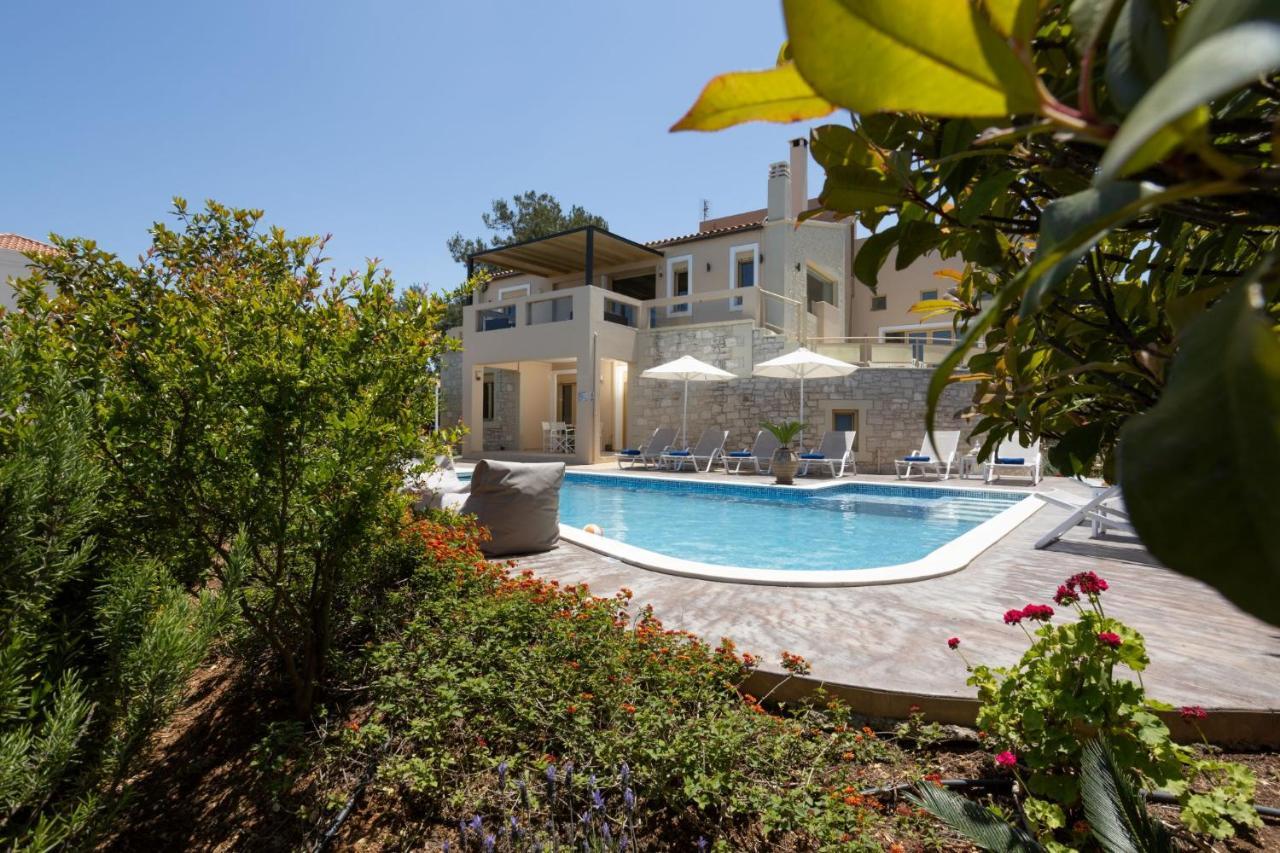 Palladio Luxury Villa With Amazing View Roussospítion Exteriör bild