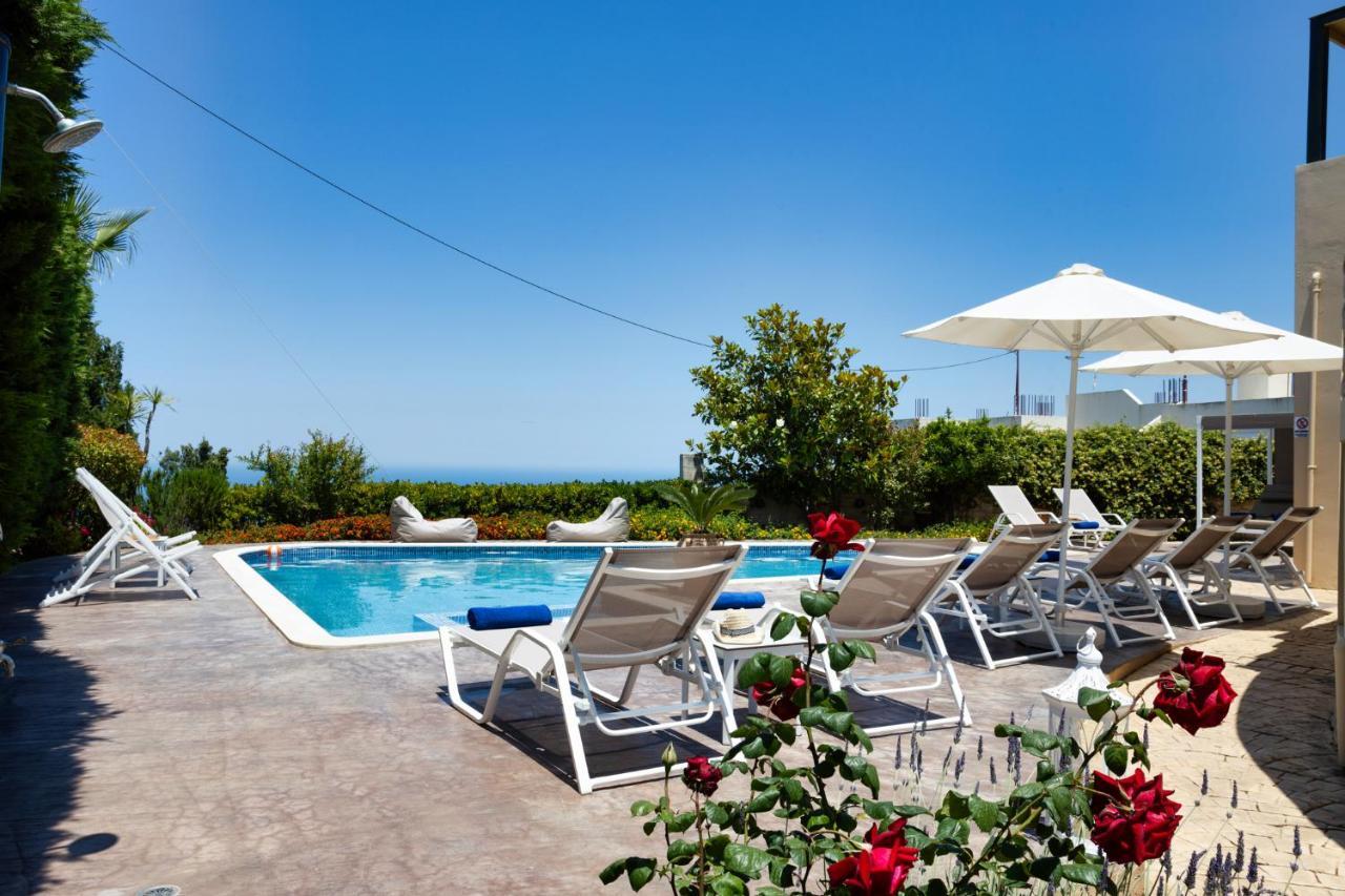 Palladio Luxury Villa With Amazing View Roussospítion Exteriör bild