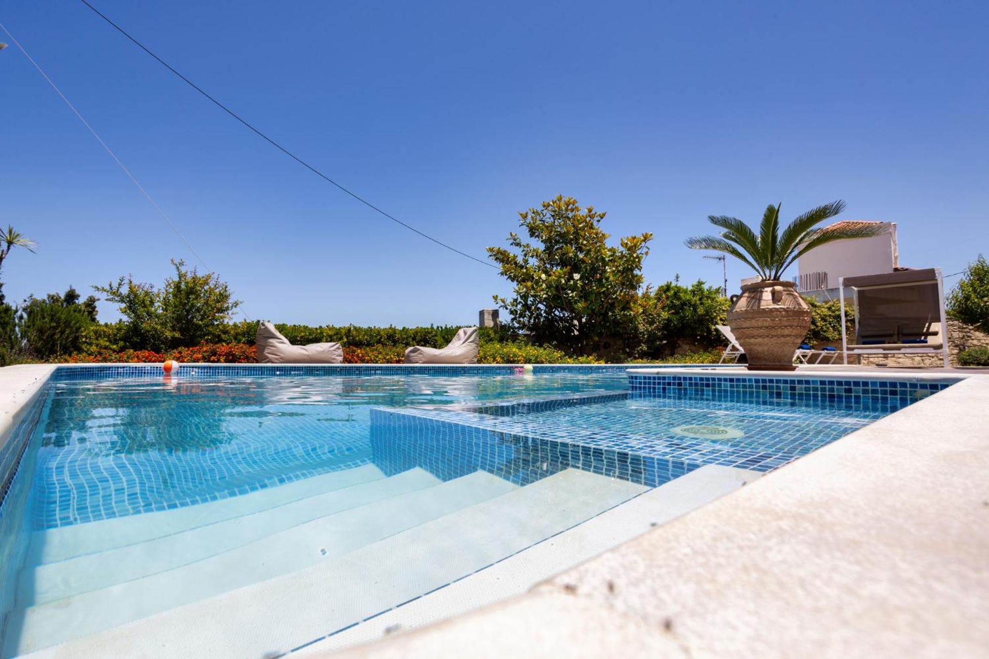 Palladio Luxury Villa With Amazing View Roussospítion Exteriör bild